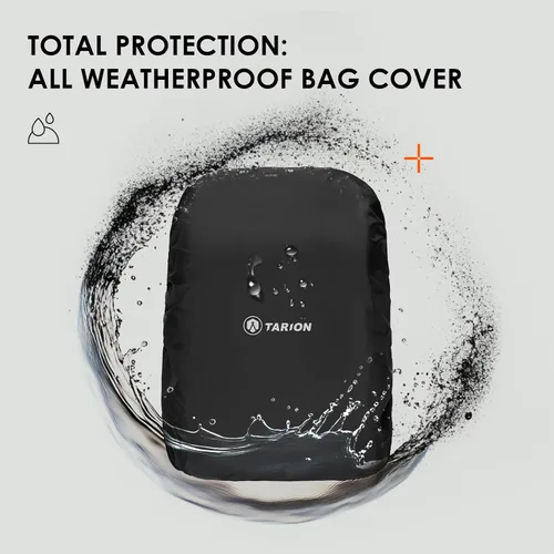 Miniatura 4 de TARION Mochilas grandes para cámara para fotógrafos, bolsa impermeable para cámara, mochila de fotografía con compartimento para laptop de 15.6 Azul