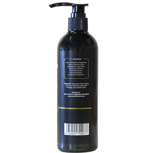 Miniatura 5 de OMWAH Gel de afeitar Barber Gel de afeitado recto (16.9 oz)