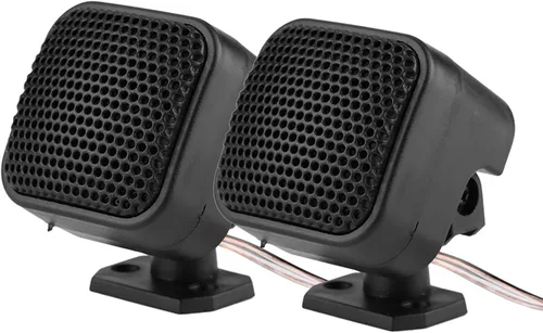 Miniatura 9 de Altavoces de coche o altavoces, Altavoces estéreo para coche, 1 par 12 V 500 W mini altavoz de coche o tweeters 7.874 in 98dB altavoz del automóvil