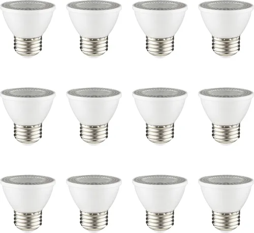 Miniatura 14 de Sunlite Bombilla LED PAR16 regulable, de cuello corto, empotrable, 7 vatios, (reemplazo halógeno de 50 W) 500 lúmenes, base E26 media, certificación