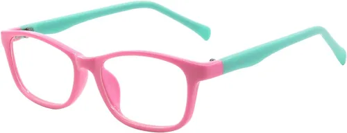Miniatura 7 de Gafas de sol para niños, antiazules, rectangulares, antigolpes, con luz azul, UV400, antirreflejos, Negro