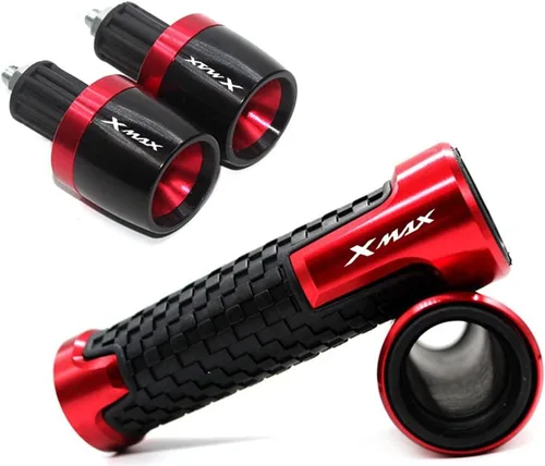 Miniatura 5 de Accesorios de motocicleta Xmax 7/8 "22MM manillar empuñaduras manillar extremo tapa enchufe para Yamaha Xmax 125 250 300 400 X MAX