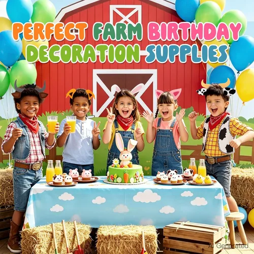 Miniatura 5 de CiyvoLyeen Puppy Dog, Farm Animals Ear Headbands, for Birthday Party Decoration, Zoo Farmhouse Birthday Party Favors Supplies