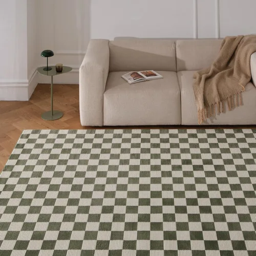 Miniatura 17 de Revival Rugs Stripe - Alfombra lavable de 5 pies 3 x 8 pies para sala de estar o dormitorio, 100% reciclada, certificado Oeko-TEX, pelo mediano