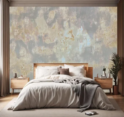 Miniatura 11 de Papel tapiz de tela con diseño de paisajes forestales verdes, bosques, árboles, sala de estar, dormitorio, baño, selva, mural de pared - 91 x 65