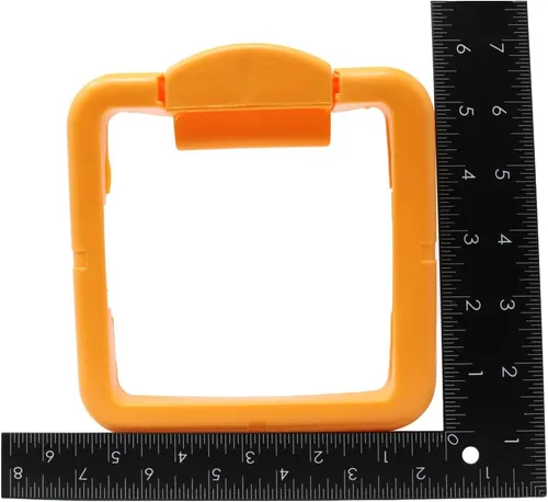 Miniatura 8 de Fisher-Price Pieza de repuesto para el aro de baloncesto Grow to Pro Grow-to-Pro L5807 y J5970 ~ Collar de bloqueo de repuesto ~ Naranja