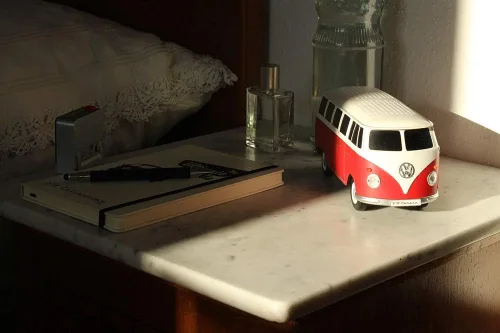 Miniatura 6 de BRISA Colección VW - Caja inalámbrica con altavoz Bluetooth portátil Volkswagen con batería recargable T1 autobús autocaravana
