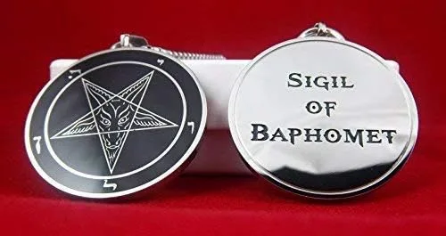 Miniatura 4 de Sigil de Baphomet Maurice Bessy de la iglesia de Satanás