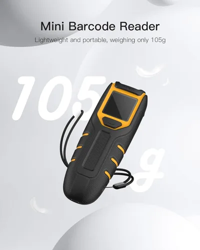 Miniatura 5 de Inateck Escáner de Código de Barras Inalámbrico, Escáner de Código de Barras Bluetooth Portátil con Pantalla, Escáner de Código de Barras 1D 2D QR