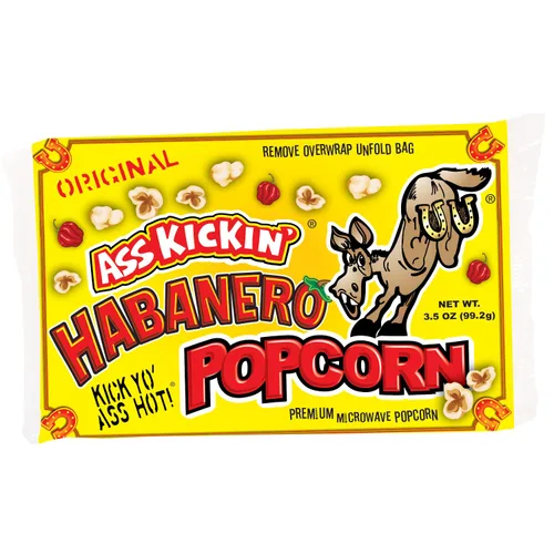 Miniatura 17 de KICKIN' Carolina Reaper - Palomitas de maíz para microondas con pimienta – Paquete de 6 – Palomitas de maíz gourmet picantes – Son una gran