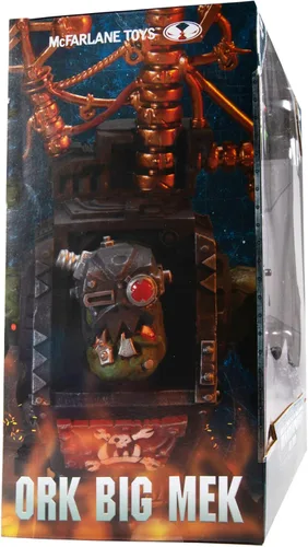 Miniatura 8 de Warhammer 40,000 Ork Big Mek Mega figura de acción con accesorio