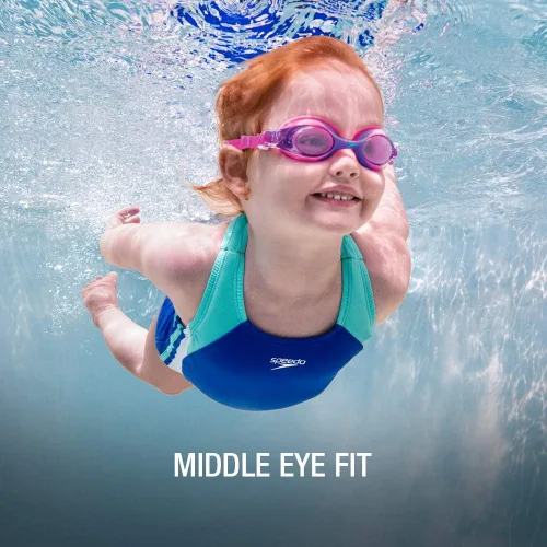 Miniatura 2 de Speedo Gafas de natación Skoogles para niños Negro Azul/Jade/Esmeralda
