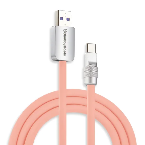 Miniatura 33 de chubbycable Chubby 2.0 USB C 240W Cable de carga rápida de silicona suave y duradero, cable de carga extra grueso compatible con iPhone 17-15 Series