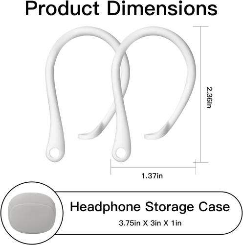 Miniatura 6 de Los ganchos para las orejas son adecuados para AirPods Pro 3, AirPods Pro2, AirPods 4, 3 y 2. Los ganchos para las orejas cuentan