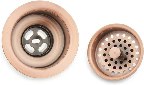Miniatura 5 de Signature Hardware 480532 Colador de cesta de 4-1/2" con cordal - Oro cepillado