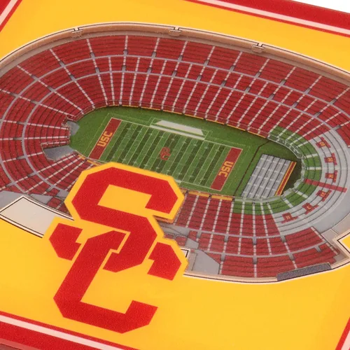 Miniatura 3 de YouTheFan NCAA - Posavasos con vista de estadio en 3D