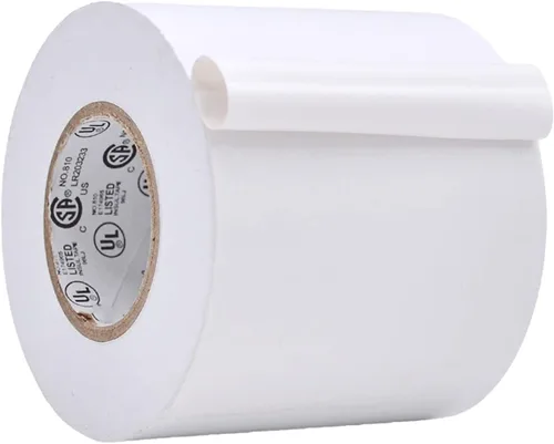 Miniatura 80 de WOD ETC766 - Cinta eléctrica blanca de uso general de grado profesional con núcleo certificado UL/CSA. Cinta eléctrica adhesiva de goma vinílica