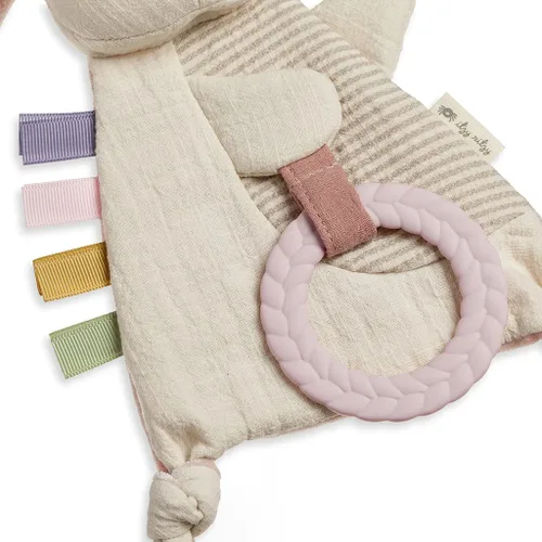 Miniatura 4 de Itzy Ritzy - Bitzy Crinkle - Conejito de juguete sensorial con sonido arrugado para bebés y niños pequeños - Cuenta con juguete de actividad