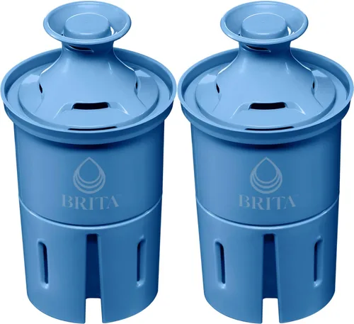 Miniatura 10 de Reemplazos de filtro Brita para jarras de agua y dispensadores, Elite, certificado NSF para eliminar el 99% del plomo, 2 unidades, azul