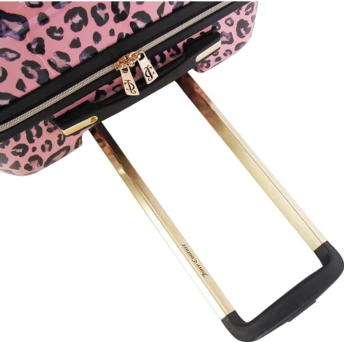 Miniatura 5 de Juicy Couture Jane - Juego de 3 piezas de maletas giratorias, Pink Leopard), JC-PC-18700-3-PKLP