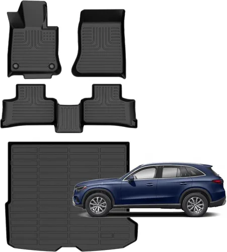 Miniatura 10 de Alfombrillas antideslizantes para automóvil, alfombrillas para todo tipo de clima, accesorios de forro para maletero