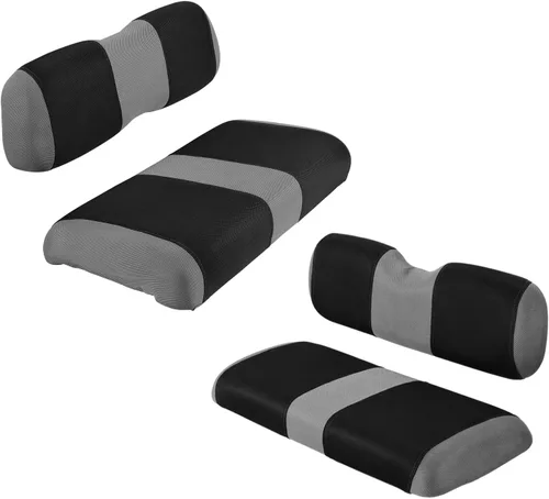 Miniatura 21 de Juego de fundas de asiento de carrito de golf, fundas para asientos delanteros de carrito de golf, ajuste para Club Car Precedent OEM, cojín de Azul