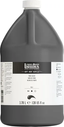 Miniatura 30 de Liquitex Professional Soft Body - Pintura acrílica, botella de 2 onzas (59 ml), blanco titanio Titanio Blanco
