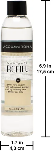 Miniatura 2 de Acqua Aroma Baby Collection - Recambio de aceite difusor de varillas de 6.8 onzas líquidas (6.8 fl oz)