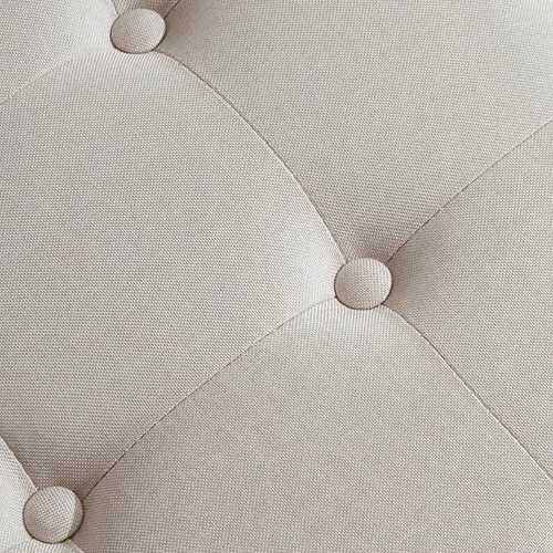 Miniatura 7 de Furnimart Banco otomano de almacenamiento de 42.5 pulgadas, banco de almacenamiento tapizado para dormitorio, entrada, sala de estar, lino copetudo