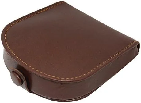 Miniatura 2 de Visconti TRY-5 - Bandeja de cuero suave y suave para monedero, Marrón, Bandeja para monederosoporte para cambio