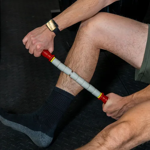 Miniatura 5 de Bastón de Masaje de 18" Husillo Flexible de Mano Rodillo de Masaje (Se Adaptará al Contorno de Cualquier Músculo) - Recuperación Muscular de Cuerpo