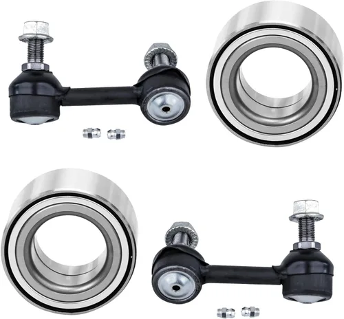 Miniatura 72 de Detroit Axle - Kit de extremo delantero RWD para Chrysler 300 Dodge Challenger Charger Upper Lower Control Arms rótulas de rodamiento de rueda Bujes