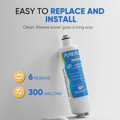Miniatura 8 de PUREPLUS BORPLFTR50 Reemplazo para Filtro de Agua Ultra Claridad Pro de Bosch 11025825 para Refrigerador, Compatible con 12033030, 12028325