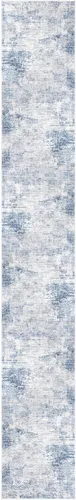 Miniatura 690 de IOHOUZE Alfombra abstracta lavable de 3 x 12 pies para pasillos, antideslizante para cocina, camino de entrada de lana sintética para interiores