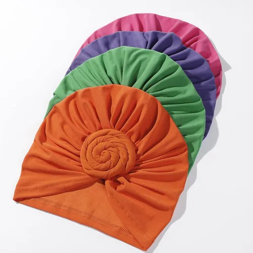 Miniatura 6 de Stretch Turban Hats for Women - African Knot Headwraps Soft Pre Tied Bonnet Hair wrap Pretied for Black Women