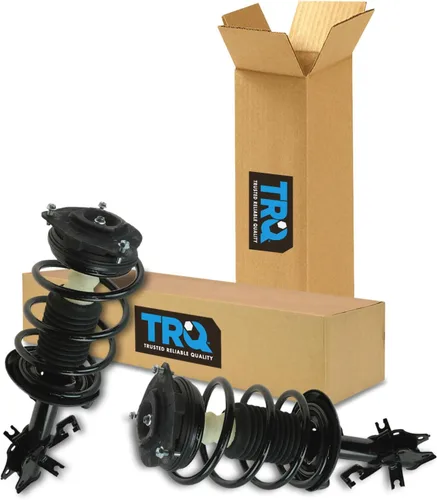Miniatura 300 de TRQ Conjunto de Amortiguador y Resorte Delantero Cargado con Resorte Helicoidal Pre-ensamblado Compatible con Jeep Cherokee Limited AWD 14-22 Sin