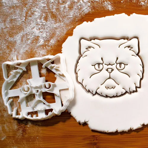 Miniatura 2 de Cortador de galletas de gato persa, 1 pieza - Bakerlogy