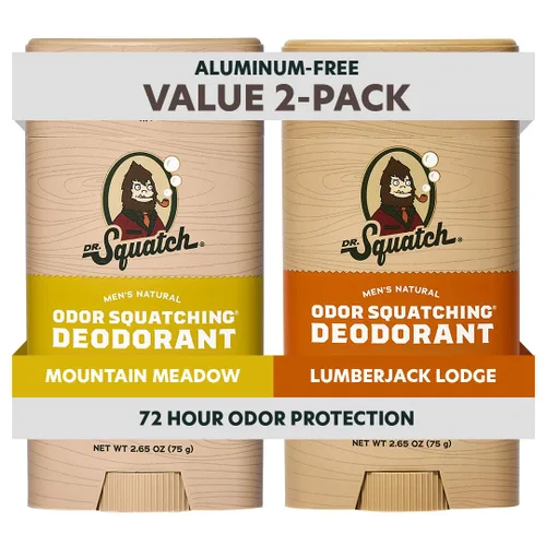Miniatura 24 de Dr. Squatch Desodorante natural para hombres, sin aluminio, Summer Citrus + Cool Fresh Aloe, 2.65 oz, 2
