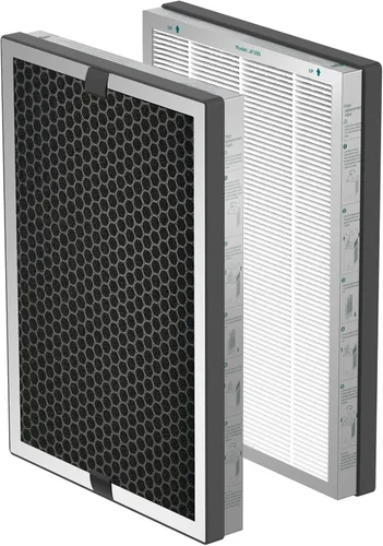 Jafanda Purificador de aire 2 filtros de repuesto, True HEPA 13 10.58 oz de carbón activado, hecho para JF260, purificadores de aire, filtro de aire