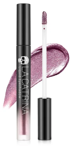 Miniatura 15 de Sombra de ojos metálica líquida roja, delineador de ojos brillante, brillo de alto pigmento, secado rápido, impermeable, de larga duración