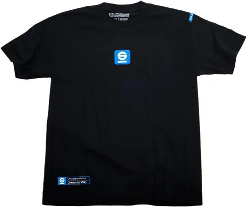 Sparco SP01600NR4XL TACH XL Camiseta negra