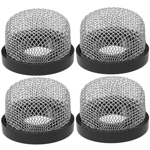 Miniatura 10 de Saillong 1 colador de malla de acero inoxidable de ¾ pulgadas -14, filtro de pantalla aireador de acero inoxidable compatible con bombas Livewell