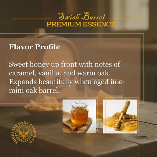 Miniatura 4 de Honey Bourbon Whisky Aromoring Essence (un solo paquete), recambio de sabor a licor para envejecimiento en barrica, mezcladores de cócteles