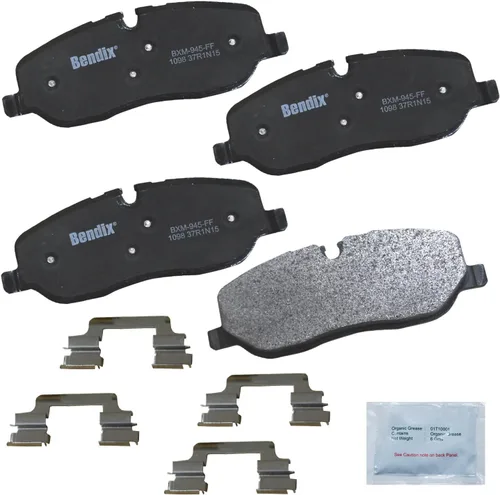 Miniatura 78 de Pastillas de freno delanteras cerámicas Bendix Priority1 CFC2302 para Hyundai Elantra 2021, Sonata 2022-2020, Kia K5 2023-2021