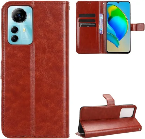 Miniatura 13 de Funda para Honor X50i, funda de cuero con tapa para Honor X50i 5G CRT-AN00 Case Gold Oro
