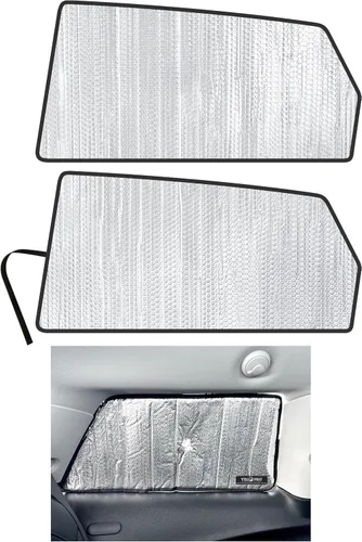 Miniatura 12 de Parasol para asiento delantero para ventana lateral (juego de 2) ajuste personalizado para 2014 2015 2016 2017 2018 2019 2020 2021 2022 2023 2024