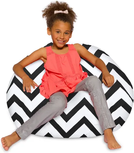 Miniatura 50 de Posh Beanbags - Sillón puff Azul Rey Sólido