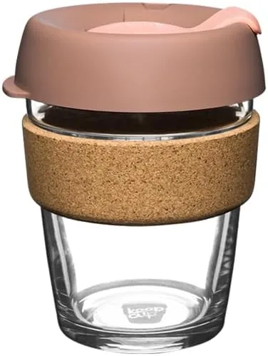 Miniatura 21 de Taza KeepCup Brew, de vidrio templado y corcho, Vidrio templado, Prensa