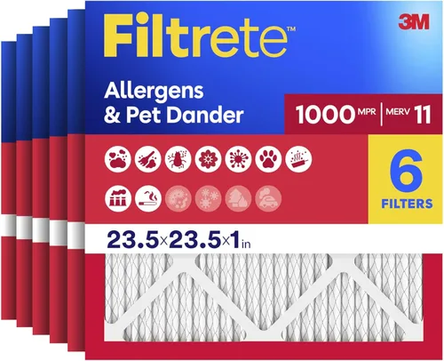 Miniatura 33 de Filtrete Filtro de Aire para Horno de CA de 17.5x23.5x1, MERV 11, MPR 1000, Defensa contra Micro Alérgenos, Filtro de Limpieza de Aire