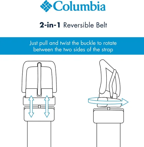 Miniatura 7 de Columbia Cinturón informal reversible dos en uno para niños